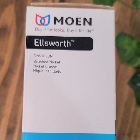 Moen Ellsworth Brushed Nickel Robe Hook - Picture 2 of 6